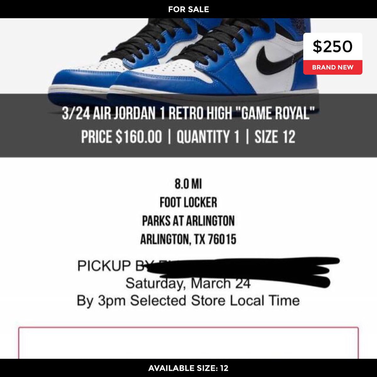 YEAHISAIDITE3's tweet image. #retro1 #gameroyals #kotd #forsale #kicks #sneakerheads  kxfy.co/D5vRs