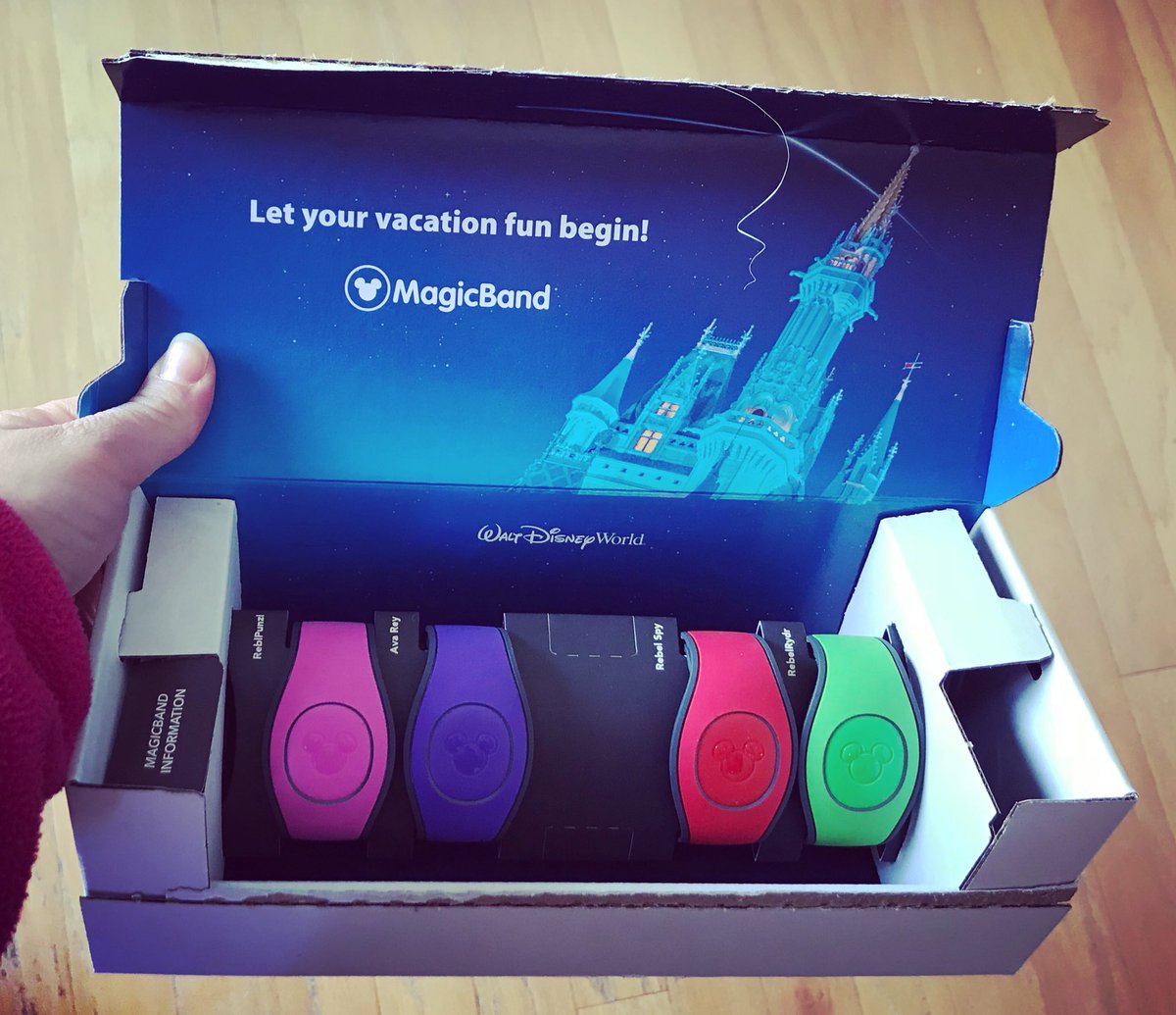 TravelinFabFive's tweet photo. Mickey Mail is the best!!! Less than a month till we are Home again!! What’s your countdown??                           
.
.
.
.
#mickeymail #magicbands #friyayvibes #homeagain #disneybound #disneymagic #travellife #starwars #rebels #darkside #travelingfabfive #DisneySMMC https://t.co/BvFLlcs5Ij