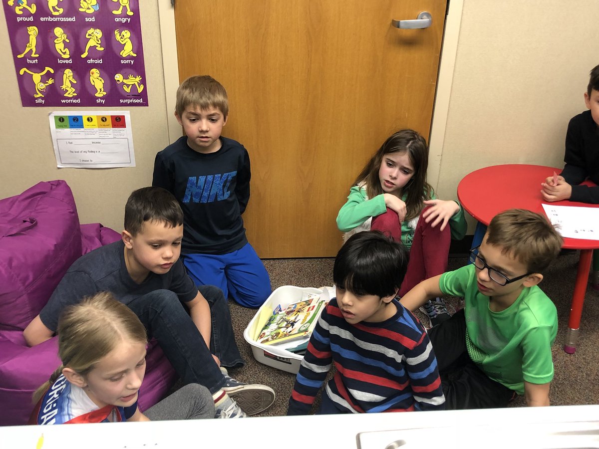We invited our 3rd grade buddies over today for a Reading Playdate. They could...Play School, Play Games or Play Pretend.