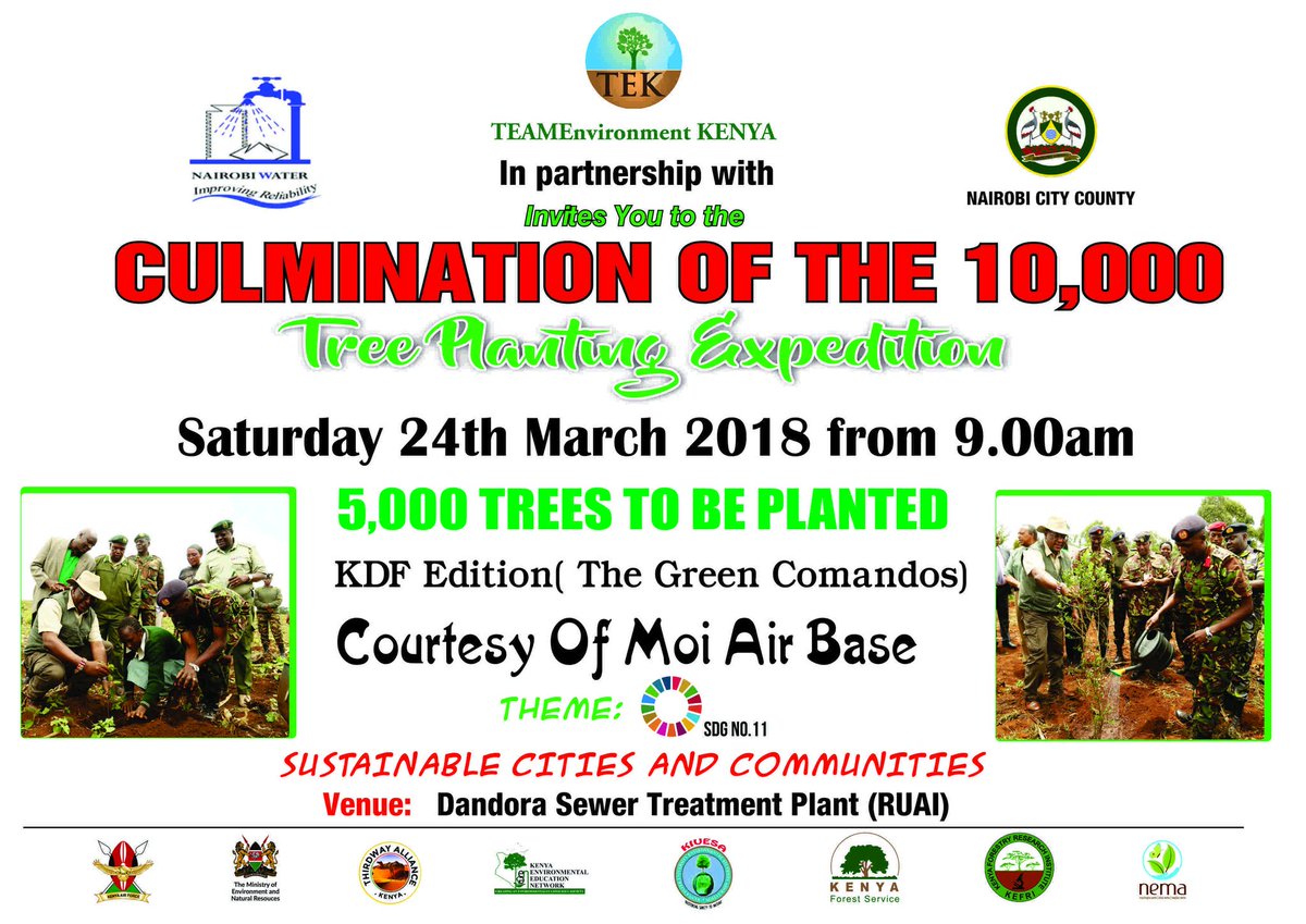 tek_kenya's tweet photo. We are set for the tree planting in Ruai
#KDFplantingtrees #GreenCommandos @realDanielJuma @kdfinfo @GlobalPeace @UNEP @Environment_Ke https://t.co/XVbiaMQcm0