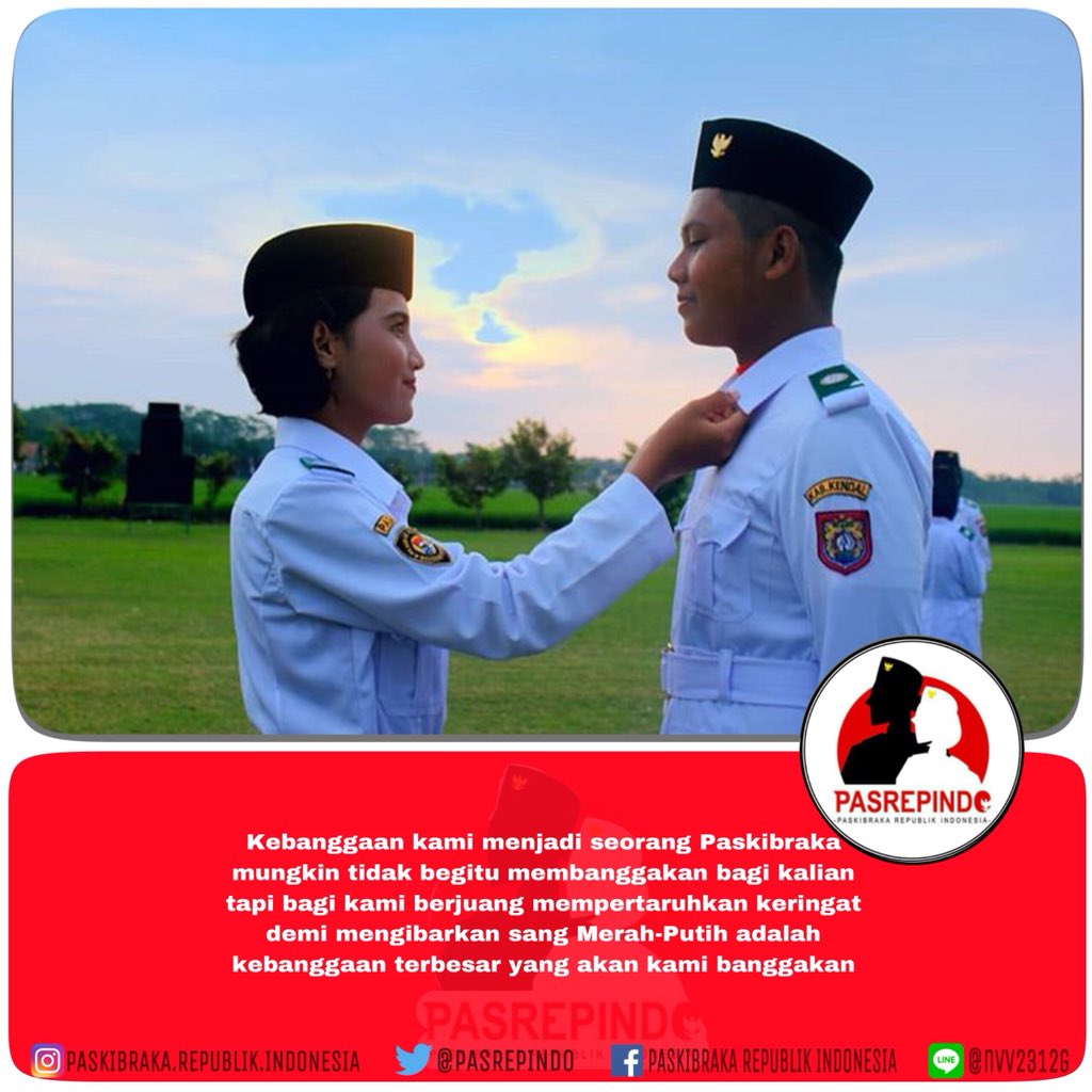 pasrepindo's tweet photo. Awas baper yah
#Paskib #Paskibra #Paskibraka #PPIBIG #Pasrepindo https://t.co/6W429POoO5