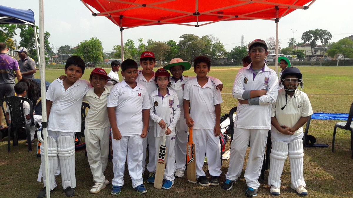 Unicorn team for inter house cricket. Go Unicorn!