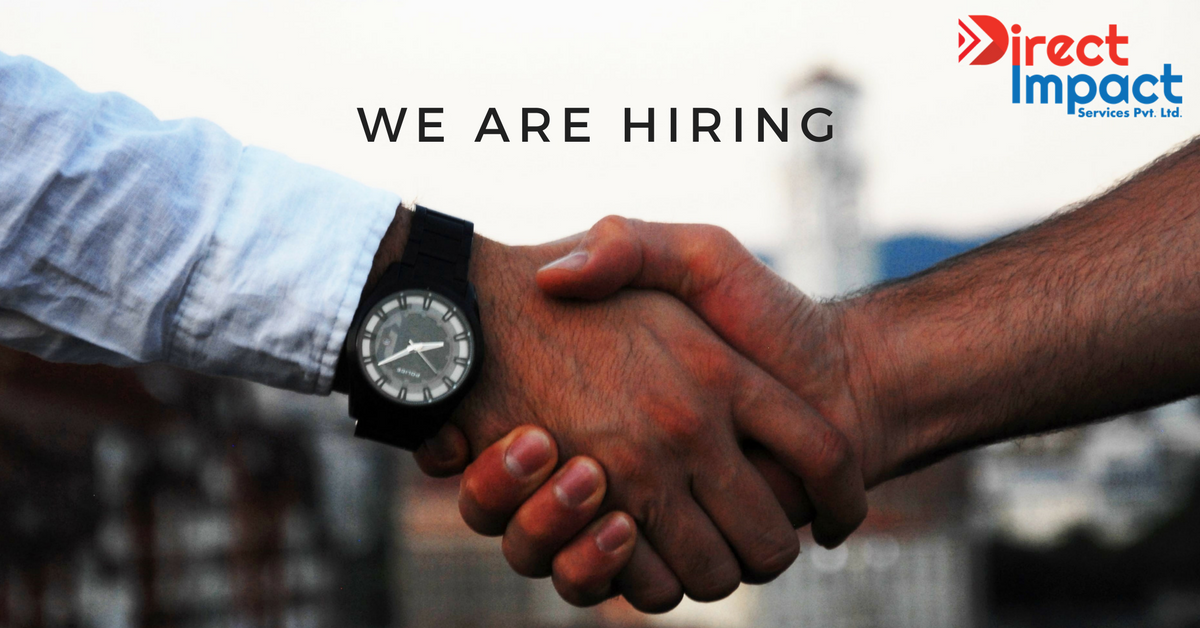 Directimpactpl's tweet photo. We are conducting #walkin #interview at Direct Impact Services Pvt. Ltd. Office. We are hiring for the following profiles #business_development_manager #SEO and #SMM #FRONTOFFICE #Techsupport #customersupport https://t.co/d1zRL0XQ6X