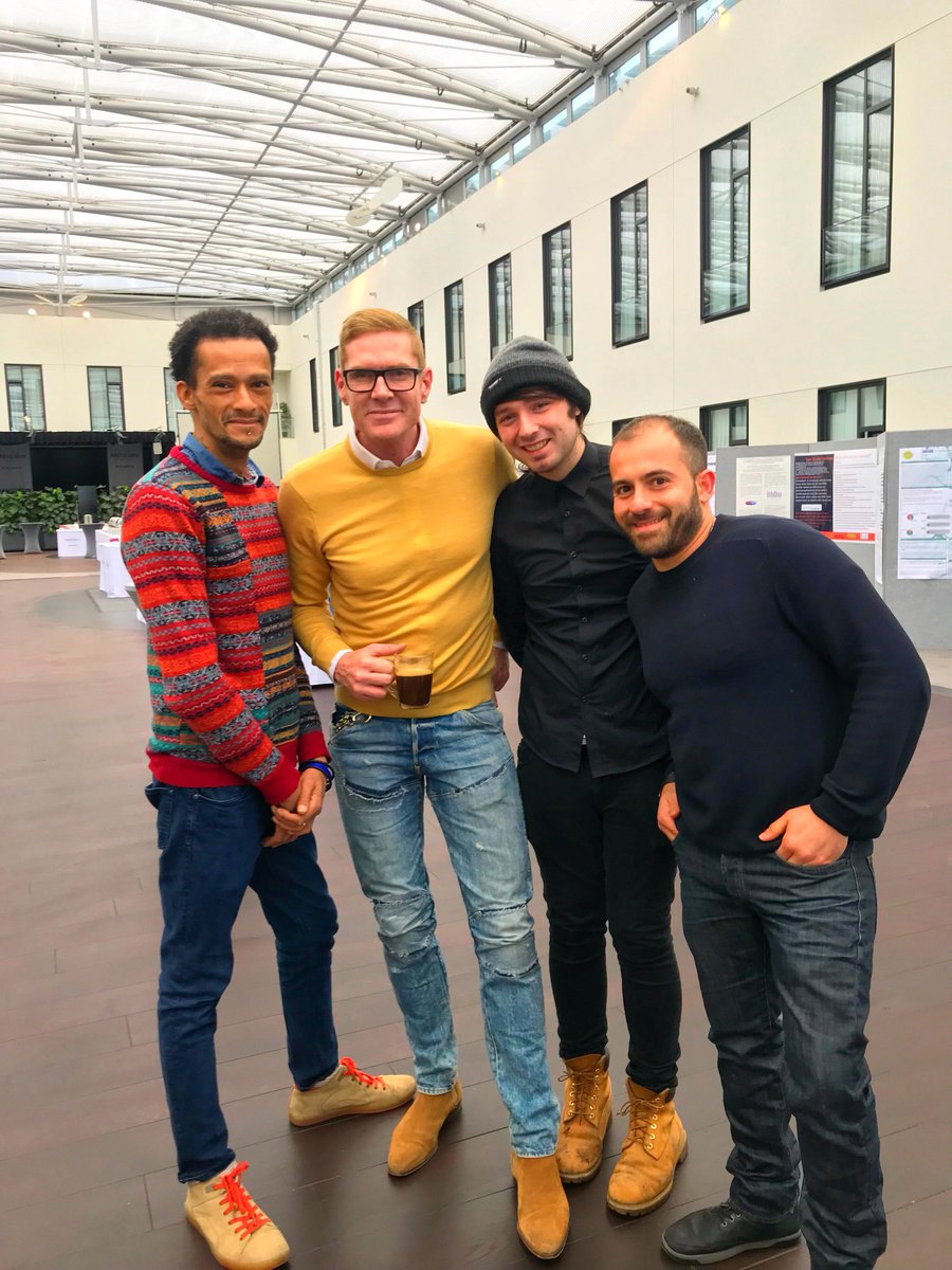 Spectra_London's tweet photo. On the final day of the 2nd European #ChemSex Forum in #Berlin where the team have been upskilling on all things #chemsex health related, they met up with @davidastuart from @56deanstreet
#letstalkaboutsex #ChemsexForumBerlin2018 #ChemSexForum https://t.co/UUqEdx5azn