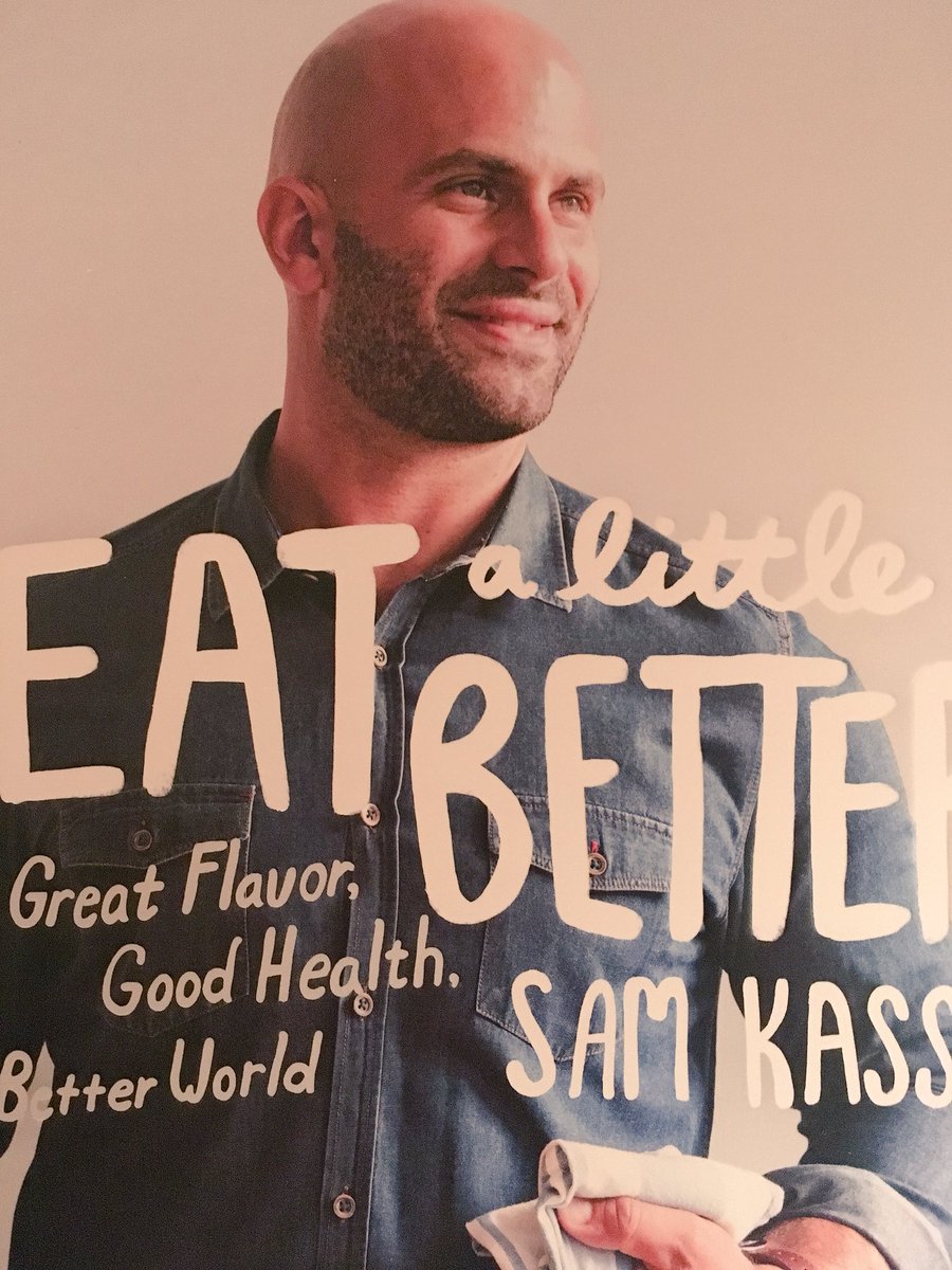 wehi_nz's tweet photo. Reading new cook book ‘Eat a little better’ by Sam Kass - was chef to the Obama’s. ‘Great flavour, Good health, Better world.’ https://t.co/N0jJmqwYyR