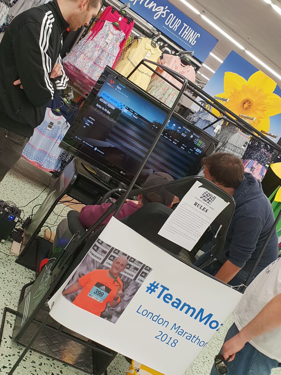 mozman1981's tweet image. #TeamMoz #asda 
Fundraising all day , conr down anf see us
Tombola, raffle , gamer event to win rally tickets and a f3 simulator experience.
@SiMac_PT @Rivkid00 @bigdaveclegg @lolly2510 @BBCShropshire @ShropshireStar @griffofourteen @AimeeJones_Star