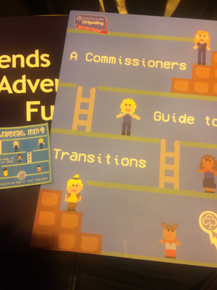 Jo_scarb's tweet photo. At @Girlguiding_NWE #RegionConference #levelup #growingguiding #goodybag @girlguidingSRD https://t.co/s1JUeNzt63