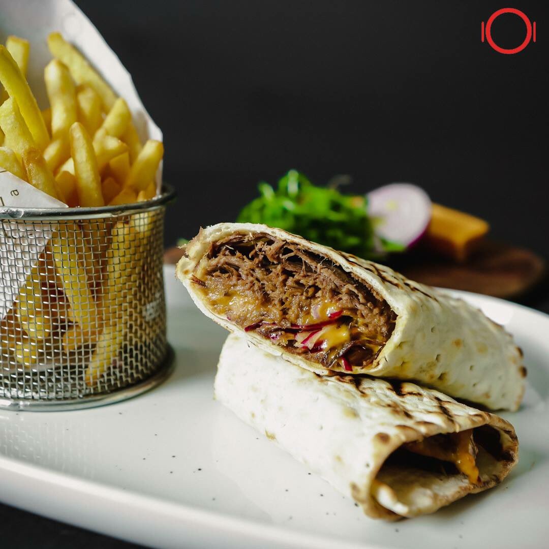 algustoad's tweet photo. Slow cooked beef brisket in one awesome sandwich! Who can’t resist to our all new Manzo &amp; Cheese? #AlGustoAD https://t.co/7XpGtd7Olh
