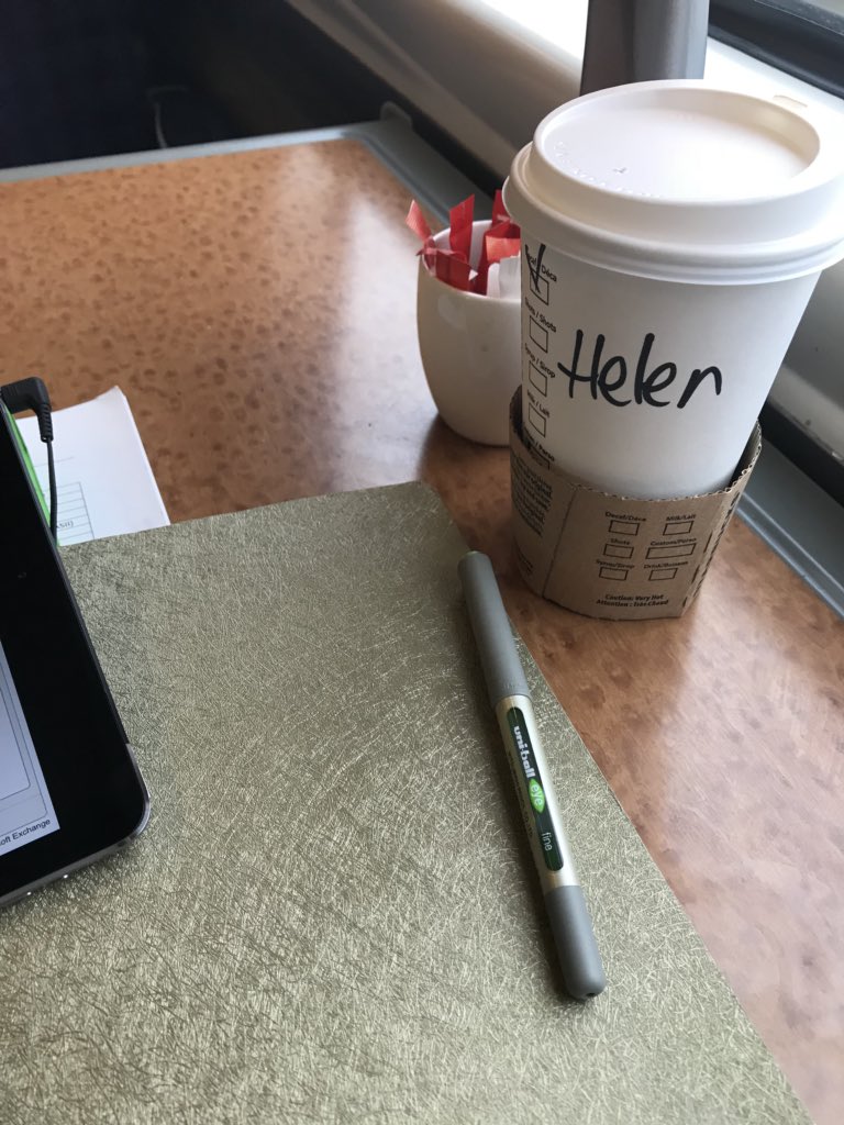 Helen_Chang_'s tweet photo. On my way to the @rpharms prereg revision course in Birmingham. Will be at the stand to help with your development, career and revalidation enquiries. #revalidationready #RPSfoundation @Starbucks even got my name right this morning - which is rare. https://t.co/AUZ9T2rSDA