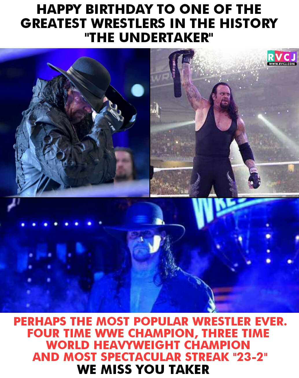 Happy Birthday \"The Undertaker\" 