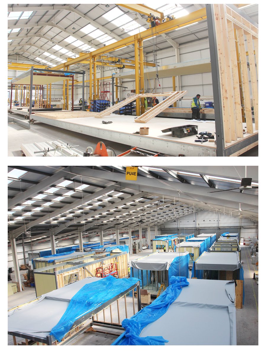Premier_Modular's tweet photo. Brilliant progress happening @Premier_Modular #modularfactory today #education #newbuild https://t.co/xPnDeUPeSh https://t.co/HpRhTM5v9w