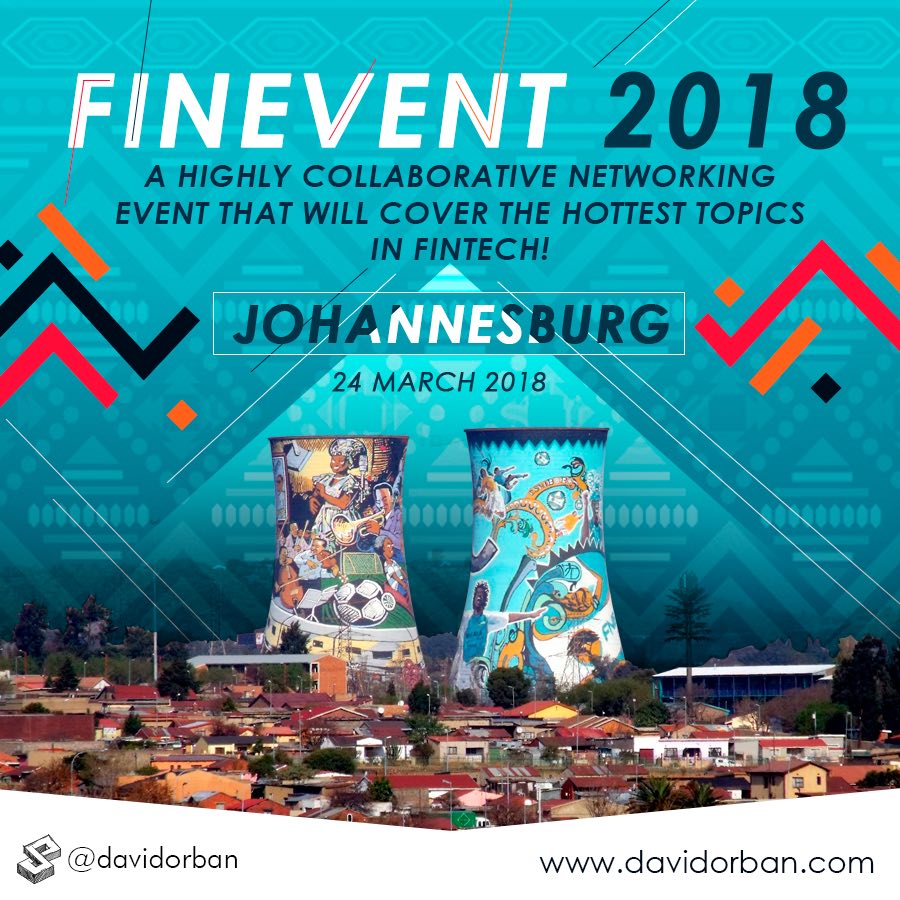 davidorban's tweet photo. At the Johannesburg stop of the @WealthMigrate #finevent2018 series of workshops, talking about blockchain, exponentials, and decentralization.
https://t.co/TN9kbMWb9q
Next week: Cape Town and Durban https://t.co/G0S7sxBtix