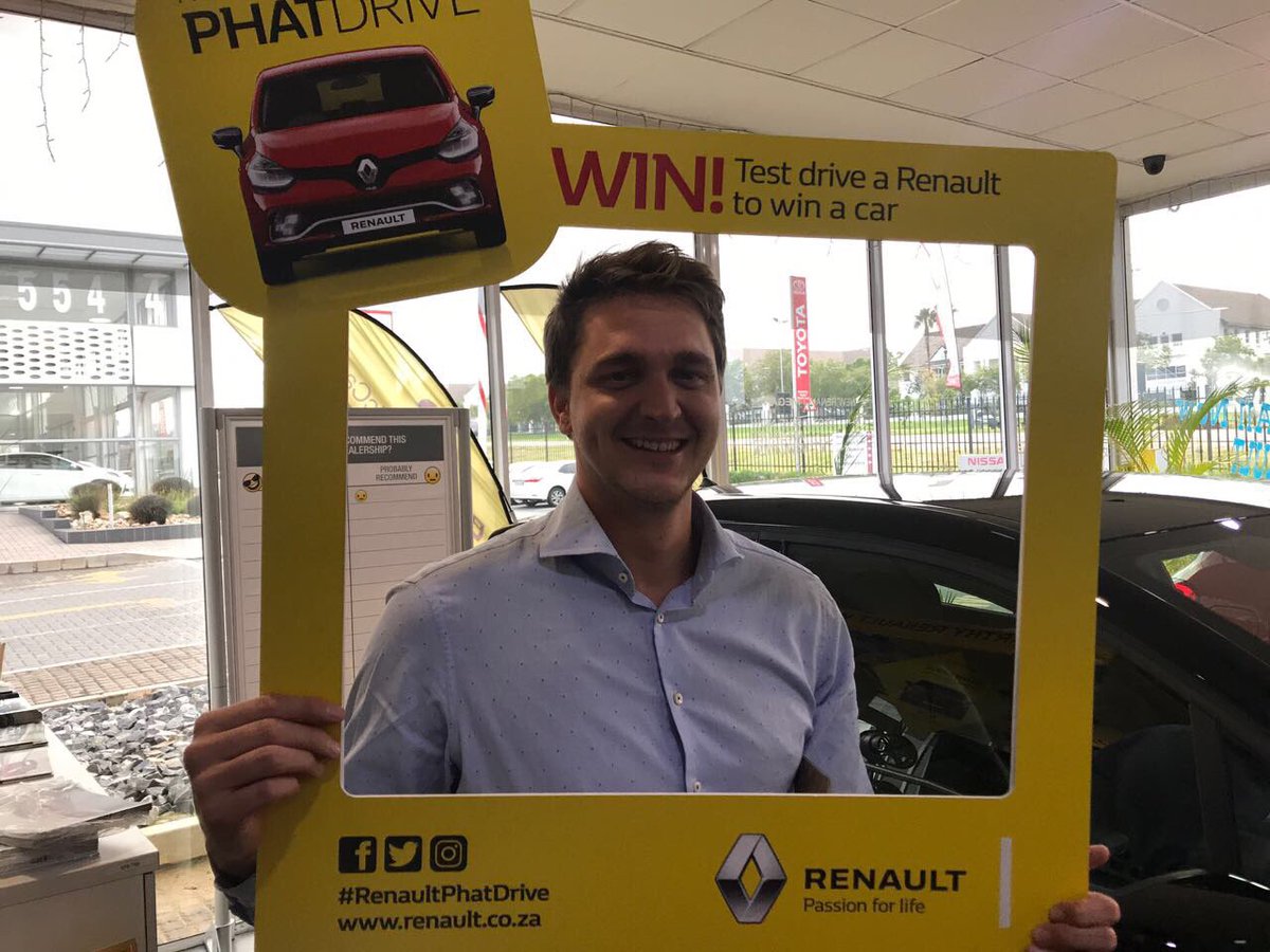 ChrisWebster314's tweet photo. @Renault_SA #RenaultPhatDrive https://t.co/77kzZzUyhl