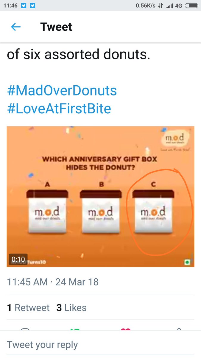 krish23jr's tweet photo. @MadOverDonuts C 
Congratulations in turning 10 
#MODTurns10 
#MadOverDonuts 
#LoveAtFirstBite 
@iam_smitpanchal 
@samraaaaaaaa_ 
@VirajKolekar2 
@Sankket_A https://t.co/MtwgHFpWIR