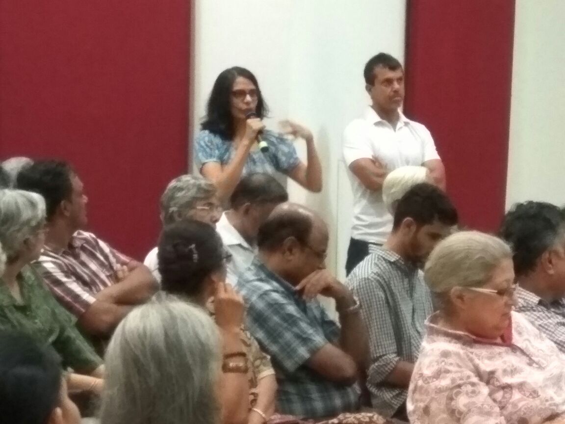 icindngr's tweet photo. Justice Santosh Hegde &amp; @ravichandar with the residents of Indiranagar at @GI_Bangalore Creating a charter for our MLA candidates. #KarnatakaElections2018 https://t.co/RFMMsIZEKE