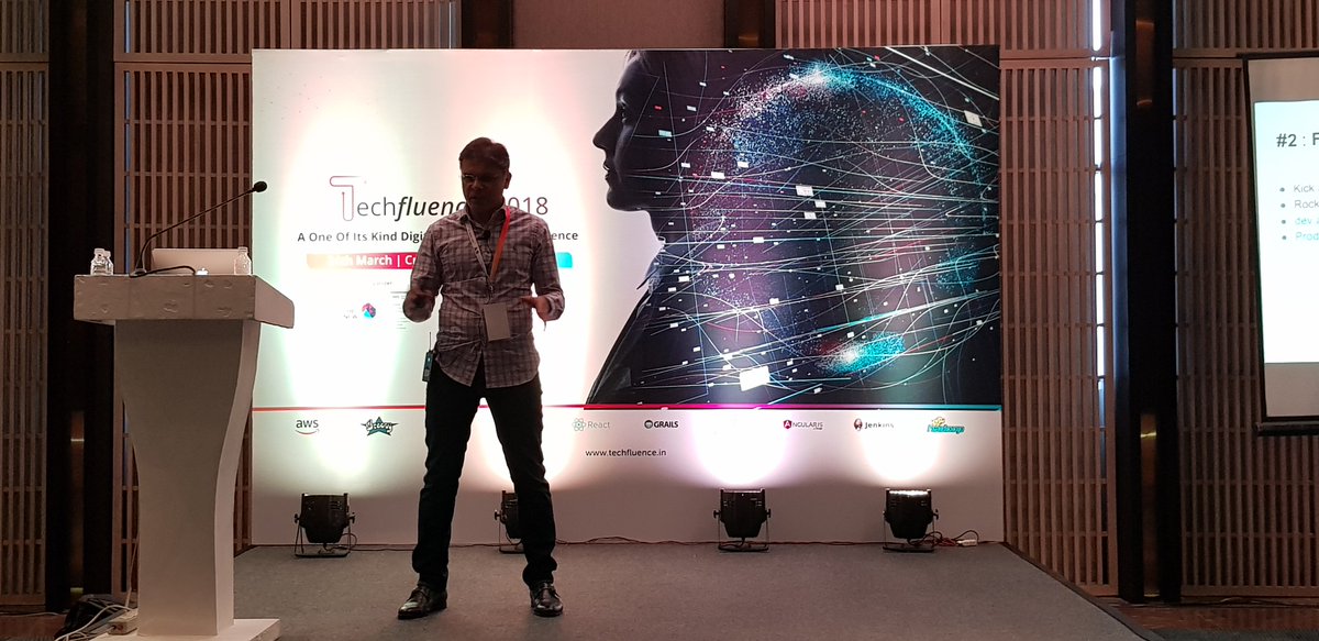 TOTHENEW's tweet image. Sanjay Suri sharing insightful tips and things to keep in mind while Migrating from monolith to micro-services at scale in his session @TechFluence_in DevOps Track #devops #microservices