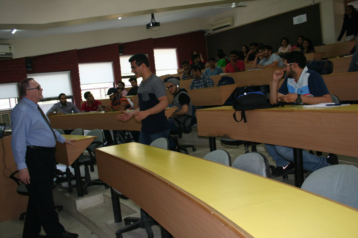 IilmInstitute's tweet photo. #IILMForeignFaculty | Prof Gabriel Huston from @SenecaCollege @CanadainIndia visited IILM’s Lodhi Road Campus and delivered lectures here on #Emotional #Intelligence in February 2018. #IILMPGDM #ForeignFaculty
For more insights, visit:- https://t.co/ZoB9RkodYf https://t.co/UqrNRzcXhy