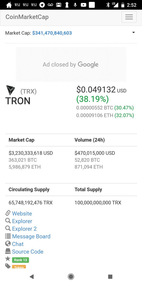 justinsuntron's tweet image. This is just a beginning! #TRON Test Net Launch Countdown 7 days, 168 hours, 10000 minutes, 605000 seconds!   #TRX $TRX