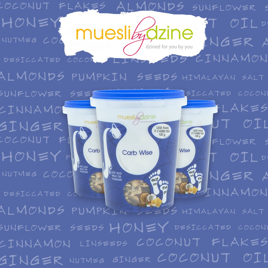 mueslibydzine's tweet photo. We know it's hard to believe but our Carb Wise muesli cups have only 3 carbs per 100g! Healthy and delicious, our Carb Wise will make breakfast your favourite meal of the day! https://t.co/qXIW4bzPsG https://t.co/JYm5OQLMi0