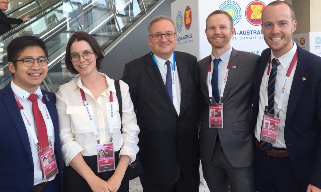 It was great to catch up with H.E Paul Robilliard @AusAmbBKK  promoting 🇦🇺 & 🇹🇭 relations and education 🎓#NewColomboPlan #AusGlobalAlumni #ASEANinAUS