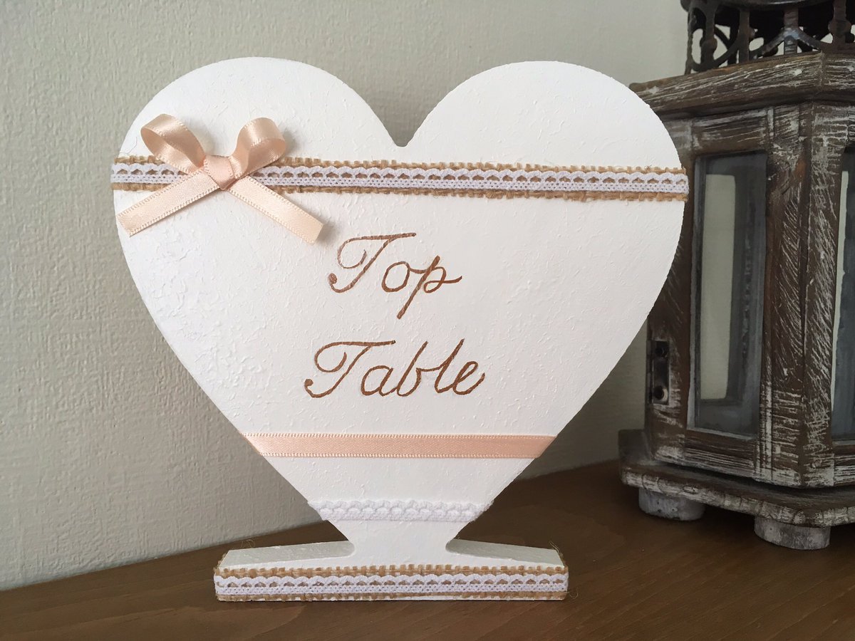 Beautiful top table sign. Colours of ribbon and writing can be customised. Table numbers available in same style.
etsy.me/2n9dFX0 #weddingtoptable #weddingtablenumbers #vintagetablenumbers #vintageweddingcenterpiece  #bridetobe #mrandmrs #mrandmr #mrsandmrs #brides2018