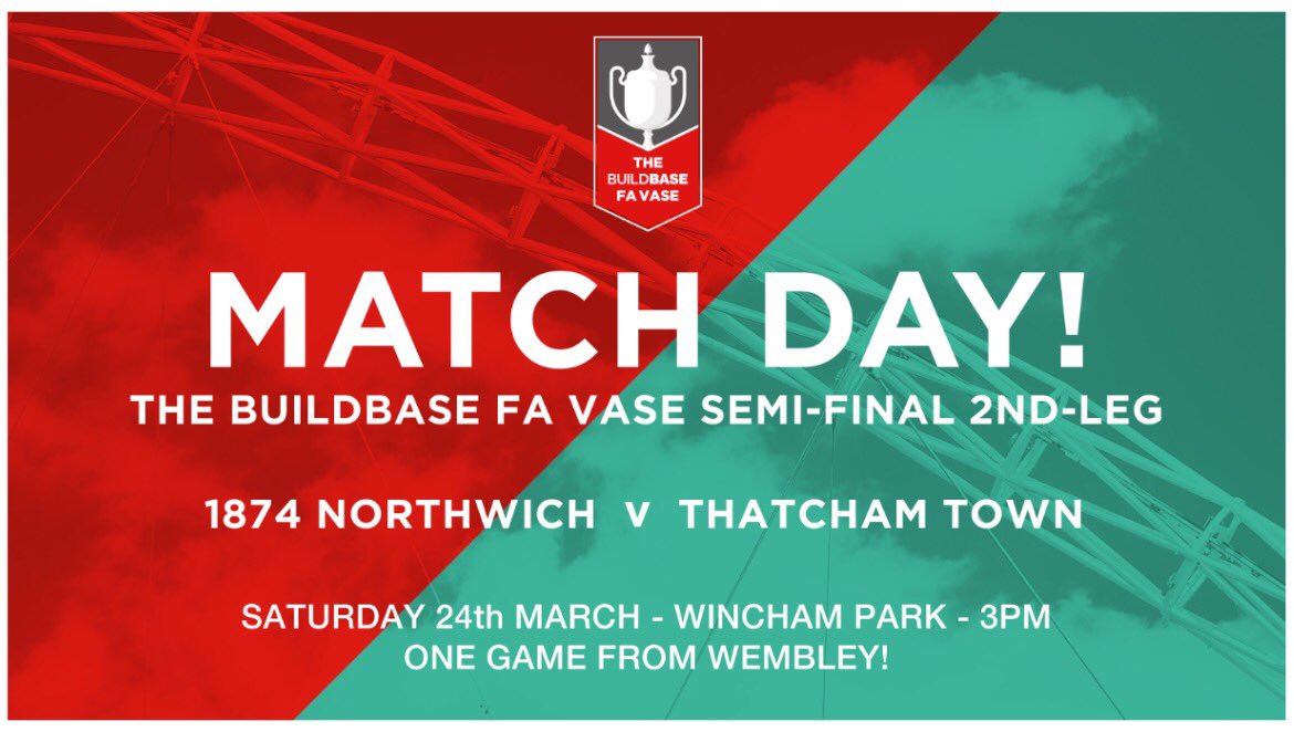 It's here.

#FAVase semi-final 2nd-leg

<a href="/1874Northwich/">1874 Northwich</a> v <a href="/Thatcham_TownFC/">Thatcham Town FC</a>