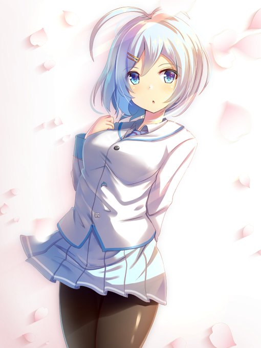 制服シロちゃん #SiroArt 