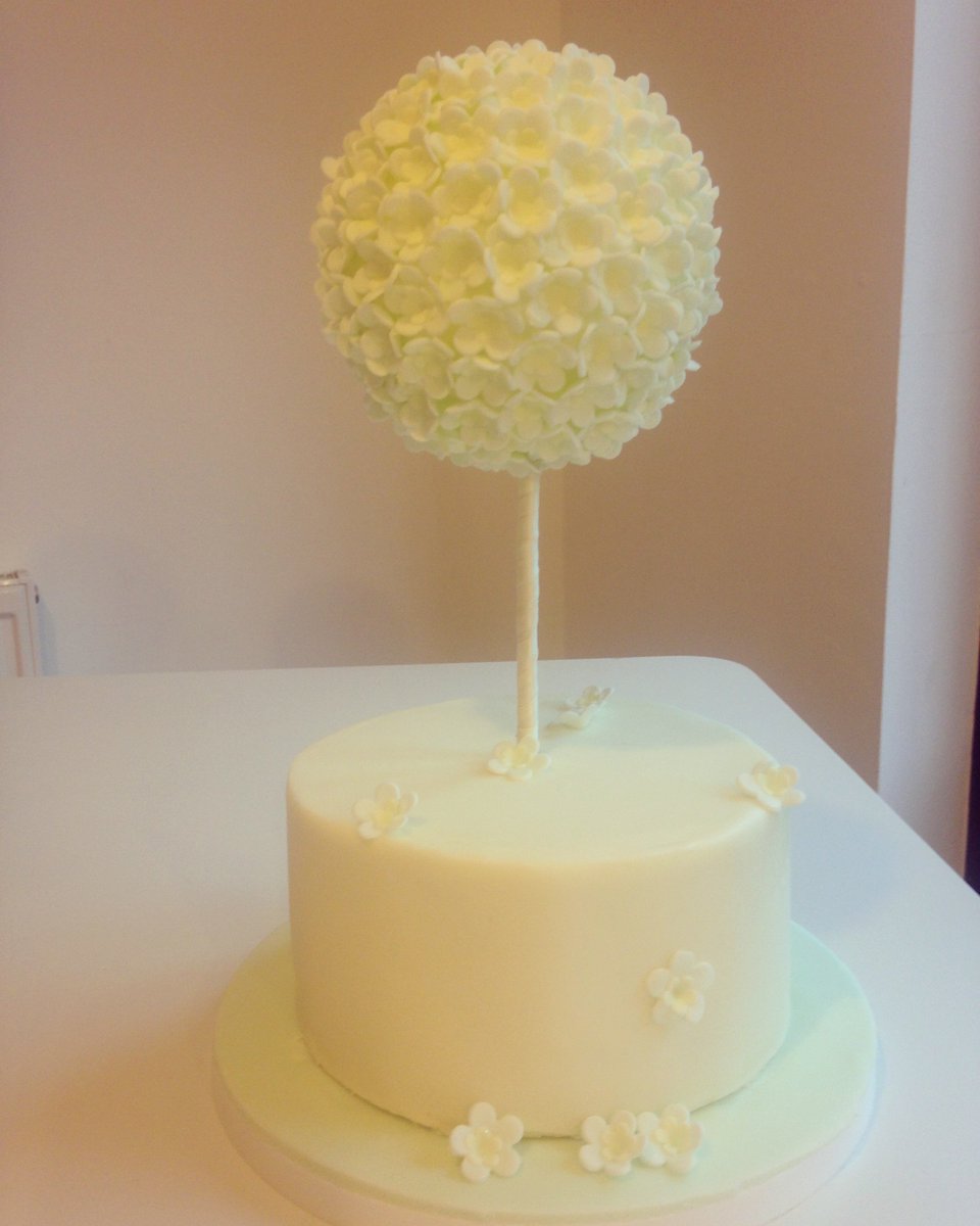 andrea_makin's tweet image. Made myself a birthday cake. #springcake #blossomcake #vanillaandraspberry P
