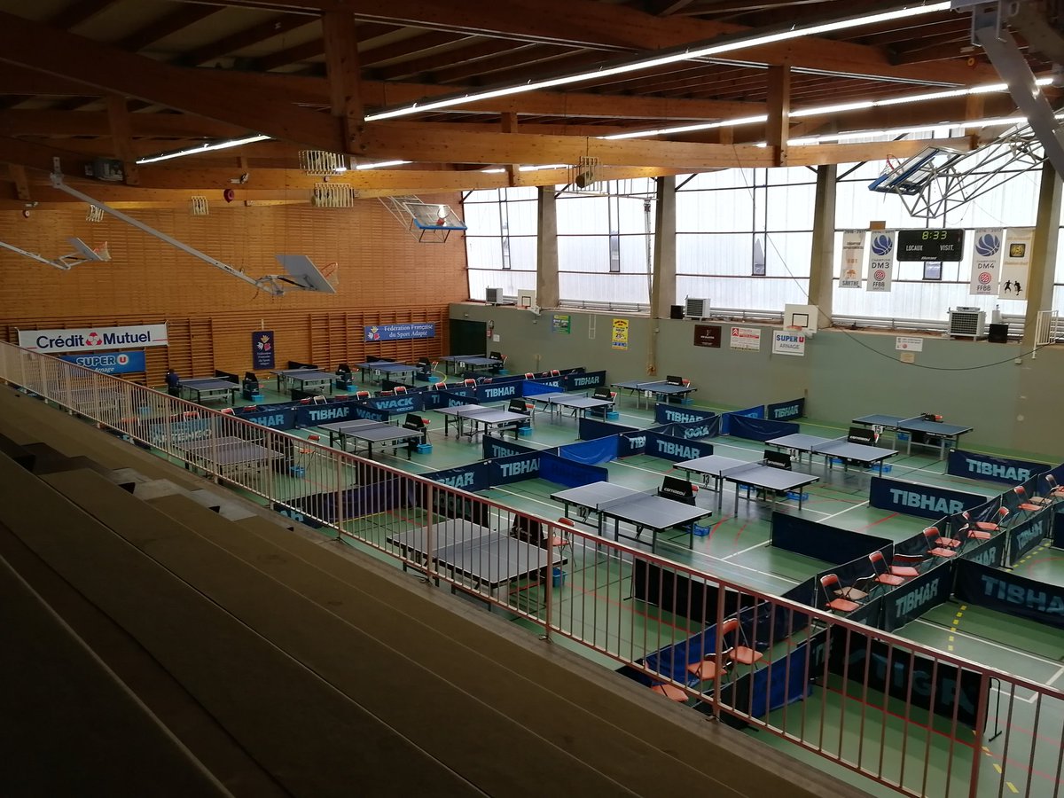 LigueSApdl's tweet photo. Début Championnat Régional Tennis de Table Adapté #Arnage #inclusion #mixité cc @LigueSApdl @CDSA_72 @FFSASportAdapte @SPORTPDL @F3PaysdelaLoire @OuestFrance72 #LigueTennisTable @vlhoste https://t.co/Fzn31juHHe