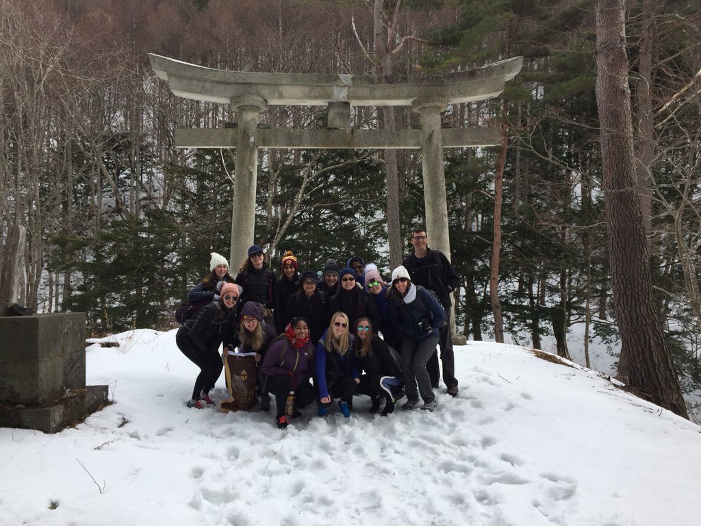 HB takes the Torii pass. #fitbitcantkeepup #HBWomenintheWorld