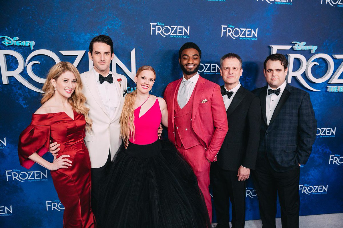 broadwaycom's tweet photo. Photos! Check out these stunning photos from @FrozenBroadway's opening night! https://t.co/1Tu8LkB8Fv https://t.co/6JqkgFjv3L