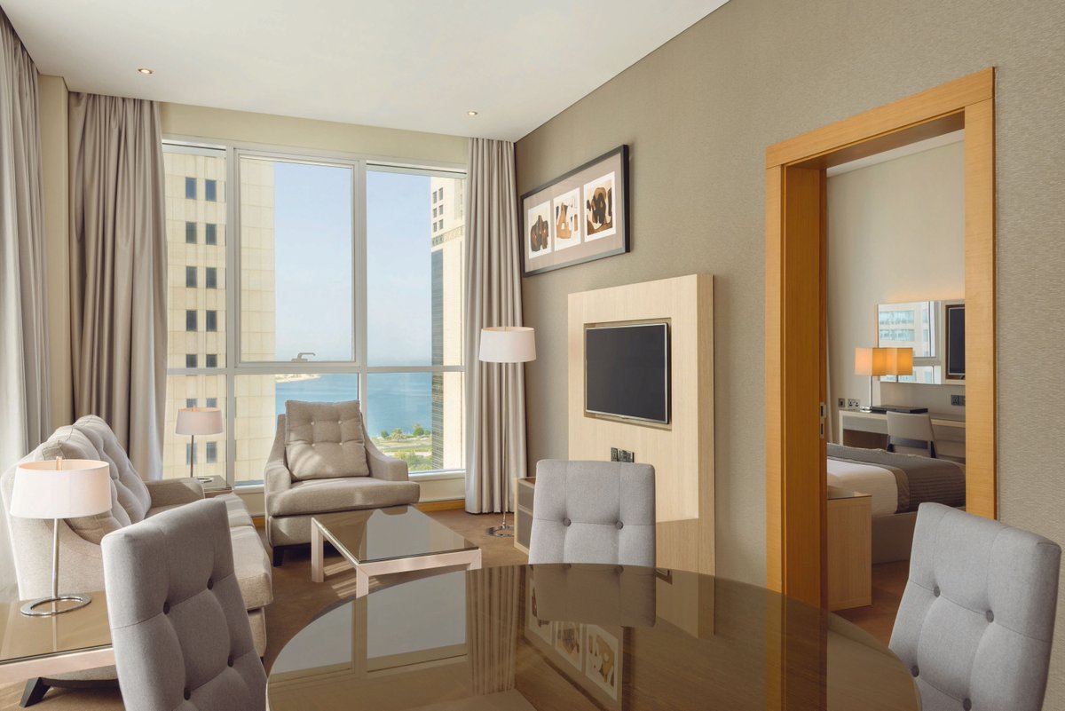 GromaxxMe's tweet photo. Modern, stylish and bright. Welcome to Tryp by Wyndham Abu Dhabi!
#executiveroom #homeawayfromhome #inabudhabi #businesstravel #livingroom #chicinterior #seaviewroom #hotelroom https://t.co/uokdQVvRge