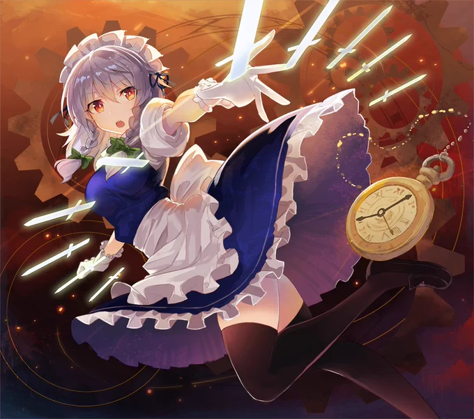 #東方project 
さくやさん^^ 