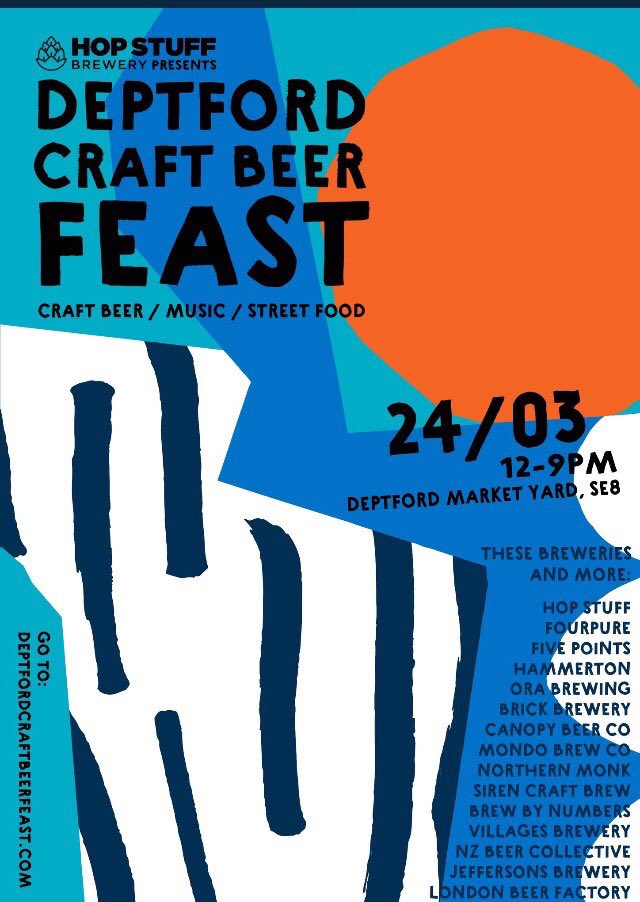 Today #deptfordcraftbeerfeast takes over <a href="/DeptfordMktYard/">Deptford Market Yard</a> - In 2 weeks it’ll be us 🙋🏼‍♀️🙋🏻‍♀️ with #DeptfordBitesLive. It’s all happening in SE8 - head down from 12-9 today for beer, food &amp; tunes