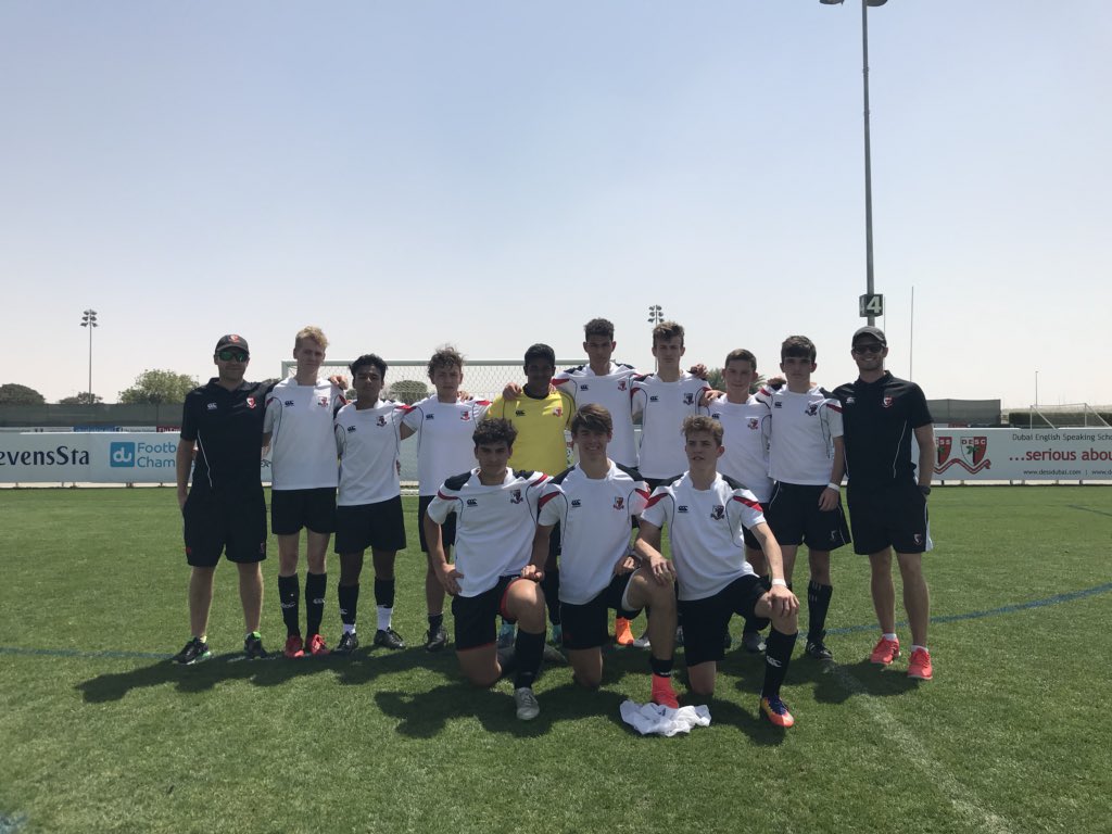 DESCpe's tweet photo. Great Start to the holidays. U16 team dominating the Dubai Knockout stages of the Du Championships. #seriousaboutfootball @descdubai https://t.co/2tumS8ef2n
