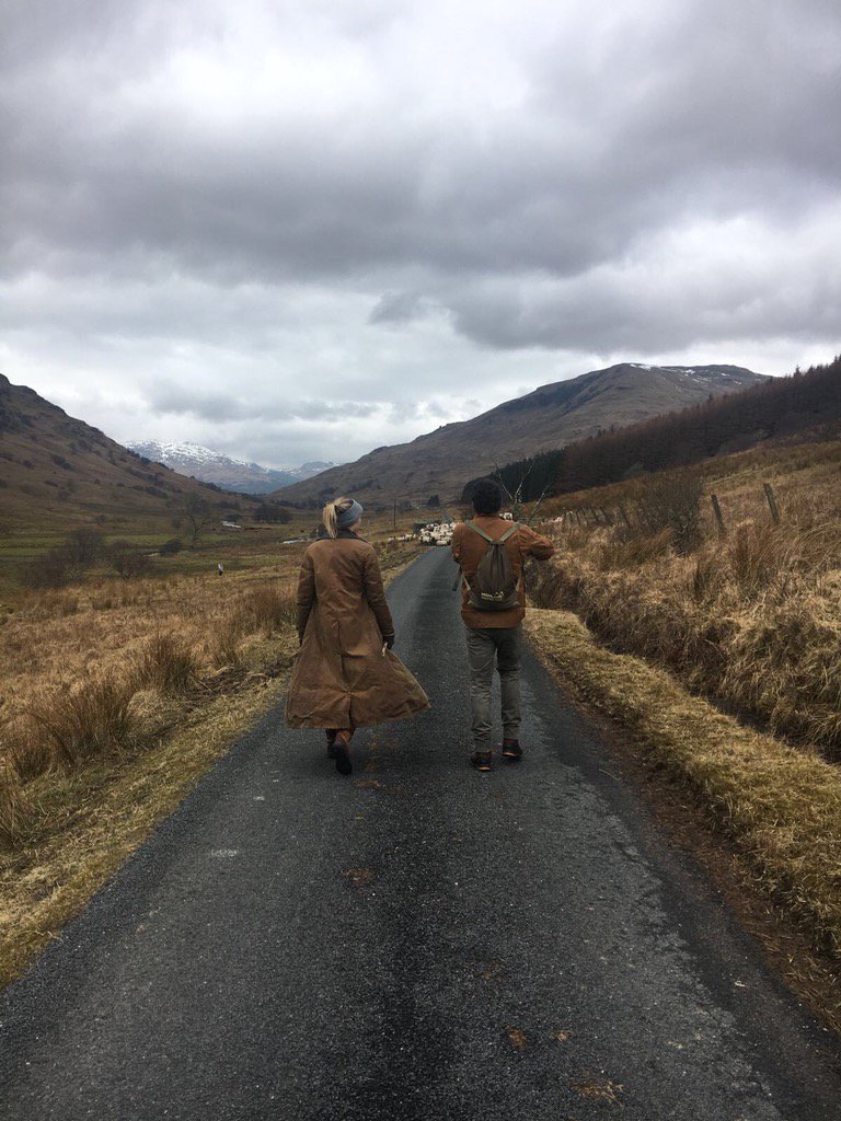 Draaien met hele leuke mensen in prachtig Schotland! ❤️ #film https://t.co/XTwoOfs3HU