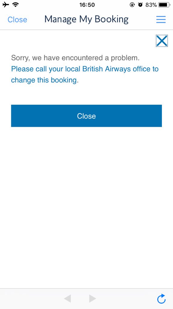 Dolli800's tweet photo. @British_Airways I’m trying to upgrade with Avios but get this error message, who do I need to contact ? https://t.co/zk1rtN77Hi