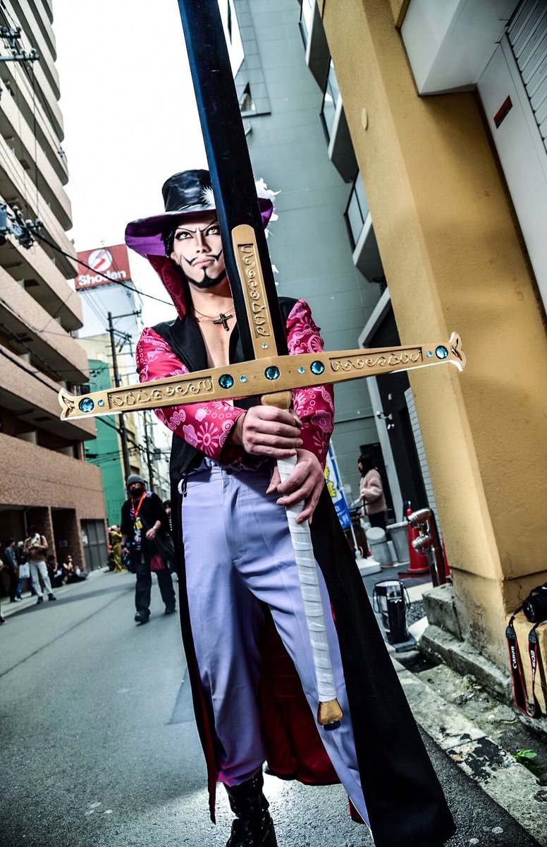 ユウキ One Piece Cosplay 赤髪 日本橋ストリートフェスタ 中々面白い催しであったな あれ程の猛者どもが一堂に会する事も早々ないだろう だっはっはっは あぁ いい刺激になったな Photo By Koさん Ko ストフェス18