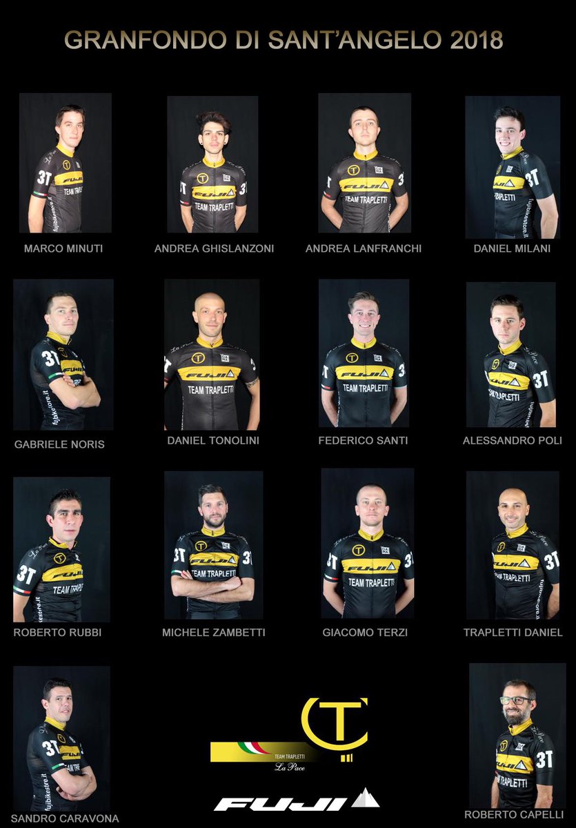 Domenica 25 Marzo 2018.
Granfondo di Sant’Angelo Lodigiano.
Onoranze Funebri La Pace Fujibike FUJI BIKES STORE DAMA Italian Sportswear Duegcycle Shop Agriturismo Villa Delizia #laperlapulizie ProAction #GMCSERVICE #tecnosaldatura #LMM #ariberg #bartabaccheriabivio #3T