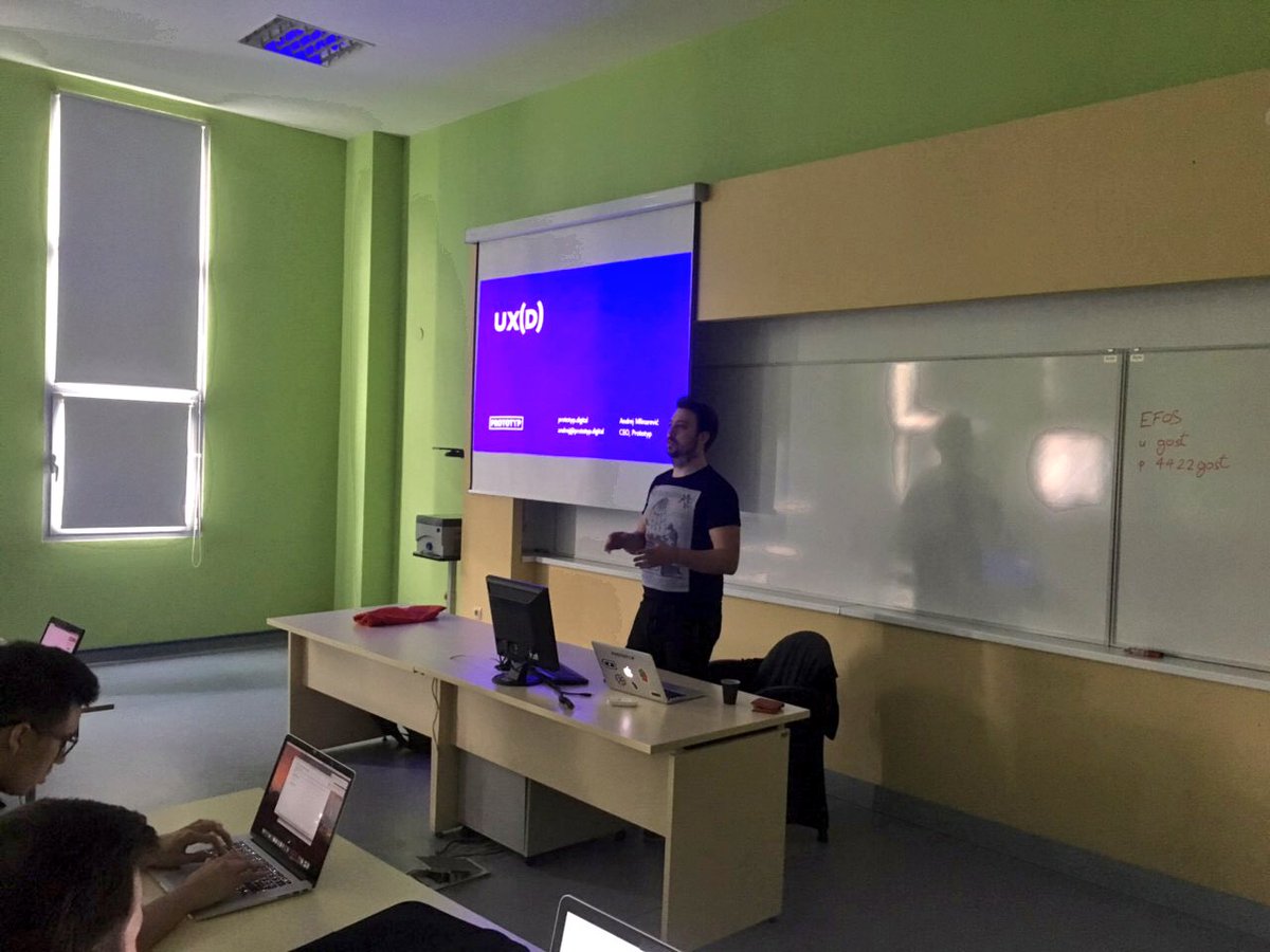 dda_osijek's tweet photo. Danas slušamo @amlinarev iz @_prototyp o #uxdesign 💪 https://t.co/sAK1XEs4Ci