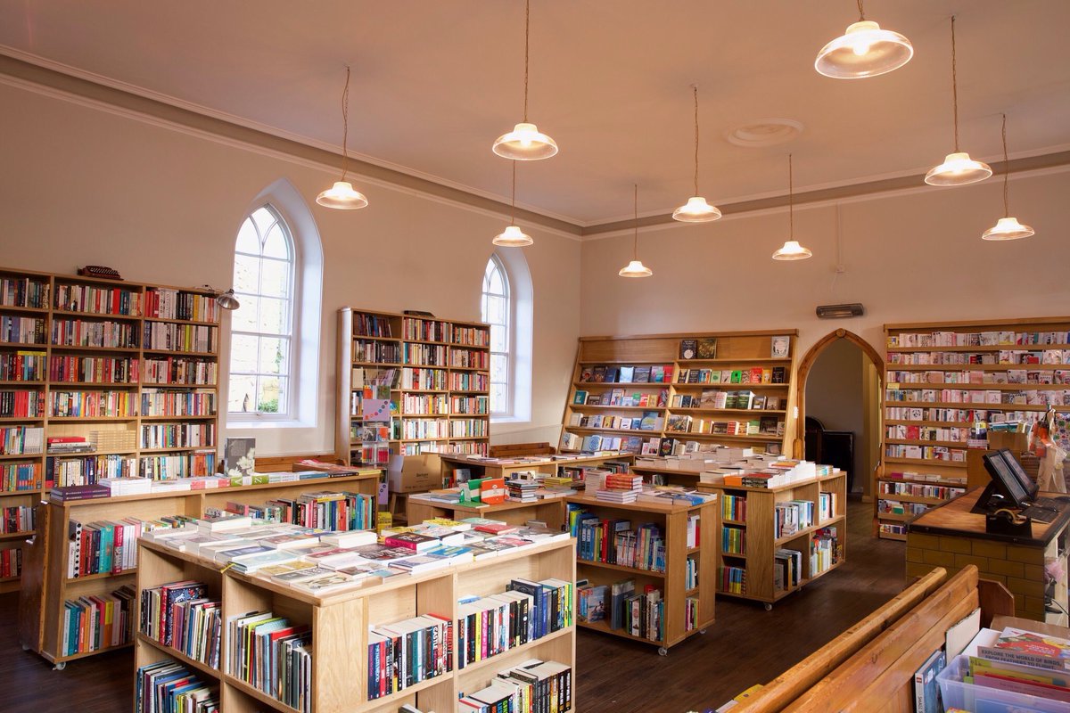 Beautiful day for a beautiful bookshop! Find us in our new home in The Chapel, Corbridge - nothing like a real book, nothing like a real bookshop! What weekends are made for ...