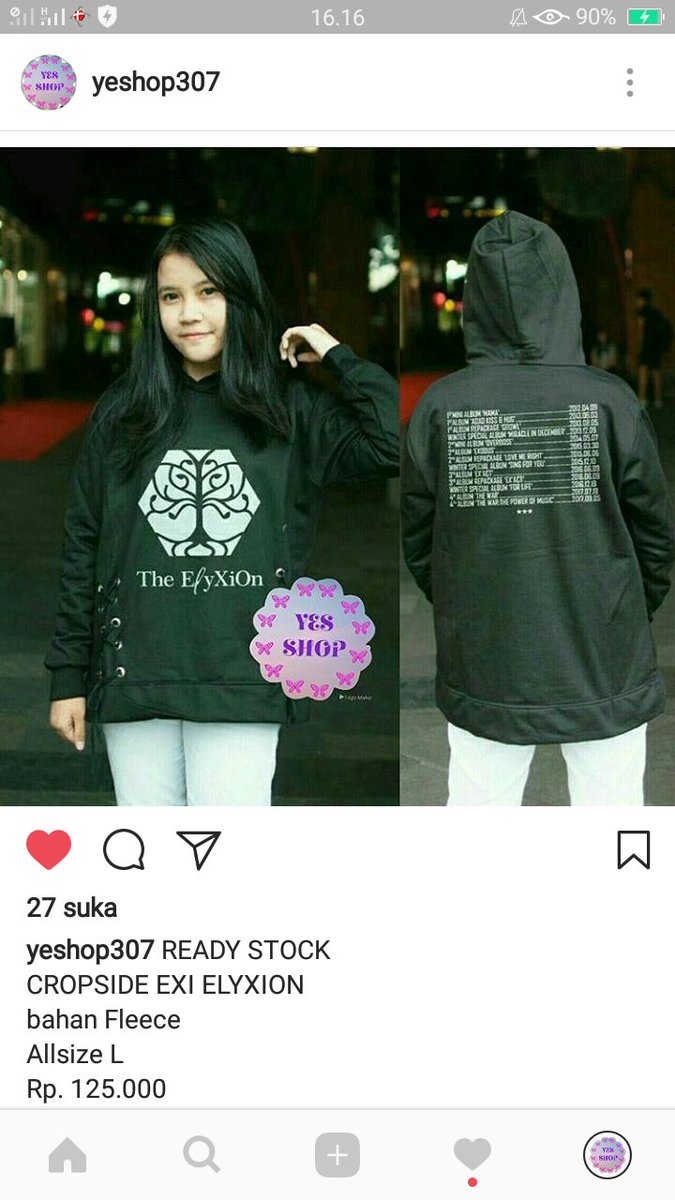 Yes_Shop307's tweet photo. READY STOCK
CROPSIDE EXI ELYXION
bahan Fleece 
Allsize L
Rp. 125.000

FORM PEMESANAN
Nama :
No hp :
Alamat lengkap
RT/RW :
No rumah :
Kelurahan :
Kecamatan :
Kabupaten :
Pesanan,jumlah, warna &amp; ukuran :

Chat pilih satu :
WA : 082233625108
LINE : yeskshop307 https://t.co/oecXAnZIQd