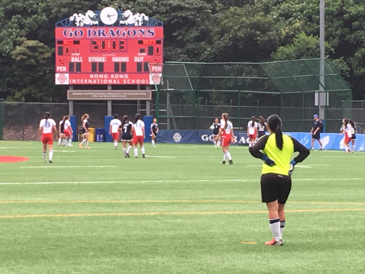 Girls soccer finals. Go Dragons!