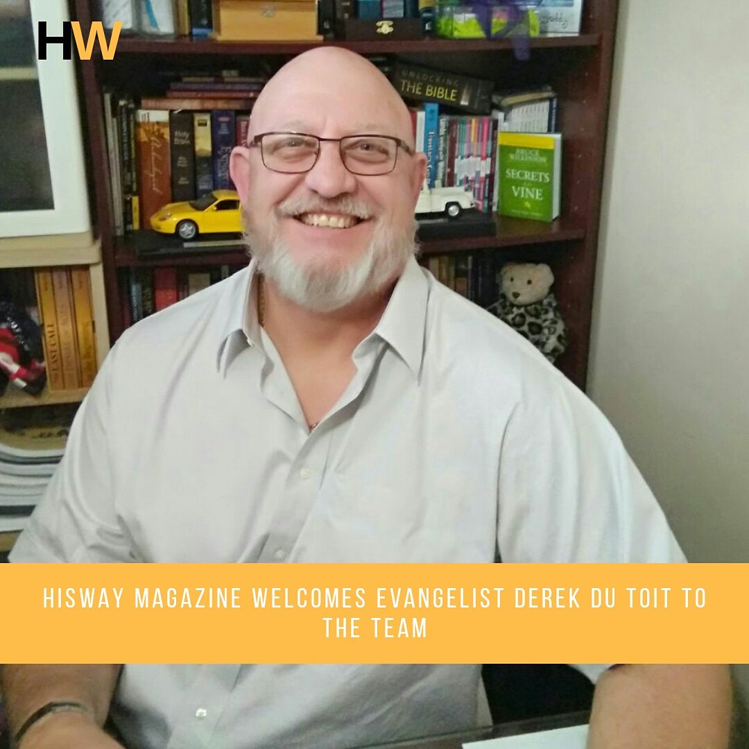 HisWayMagazine's tweet image. HisWay Magazine would like to welcome Evangelist Derek Du Toit to the HW team