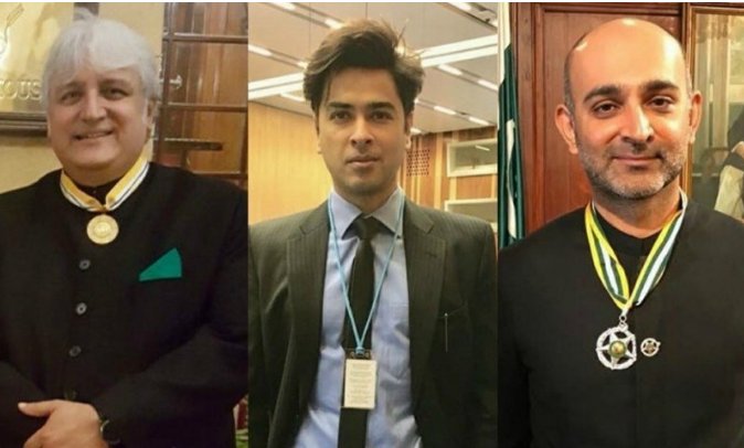 Moment Of Pride: #Celebrities Receive #CivilAwards On #23rdMarch 2018!

hipinpakistan.com/news/1154672/m…

#ShehzadRoy #SarfarazAhmed #MohsinHamid #AsmaJehangir #AmjadSabri