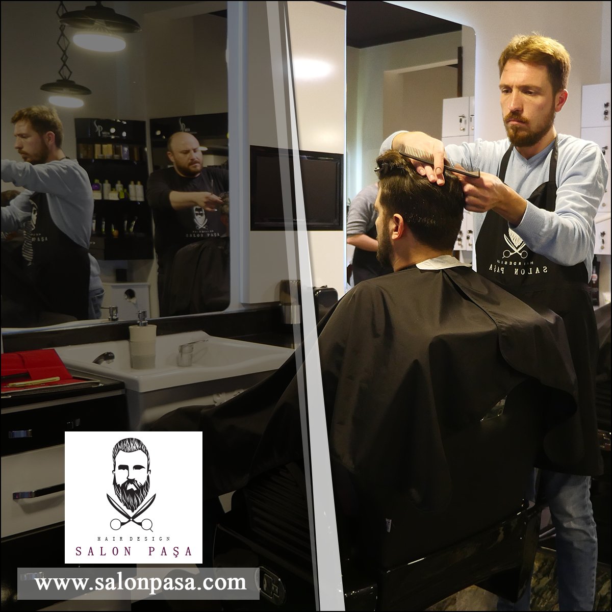 Mutlu ve huzurlu bir hafta sonu geçirmeniz dileğiyle #salonpasa ile bakımlı ve karizmatik görünün.#profesyonelhizmetadamgibibakım REZERVASYON ☎ 0232 339 76 77 #bakımlıerkek #erkeksaçbakımı #saç #degisimzamani #sactasarimi #kesim✂️#salonpasaizmir #barbershop #hair #keratin #men