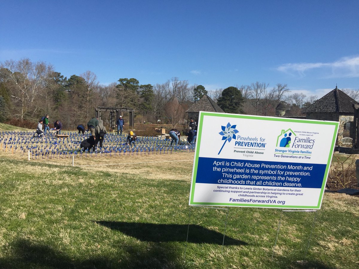 Families4wardVA's tweet image. #PinwheelsforPrevention being planted @lewisginter for Child Abuse Prevention Month in April! Come see 3,500 pinwheels all throughout April! #FamiliesForwardVA #PCAV #CAPM2018 #ChildAbuse