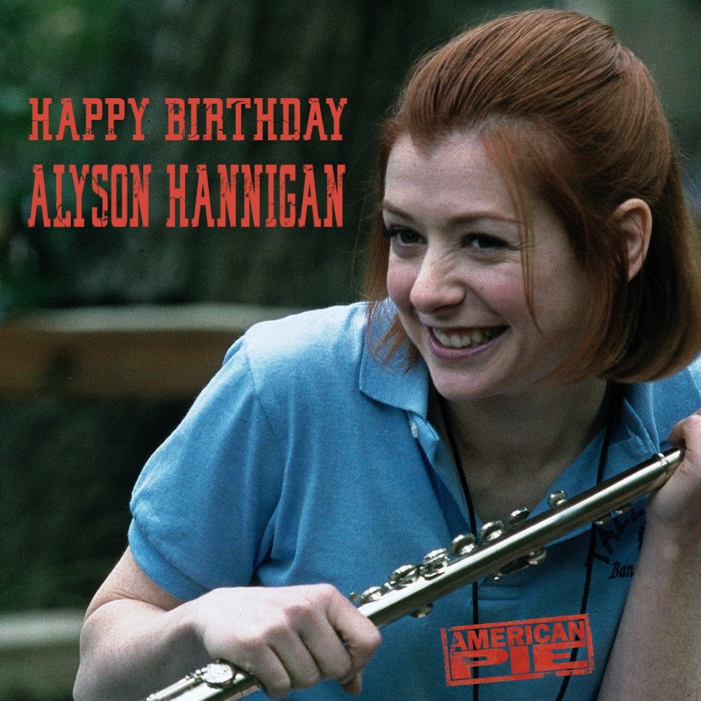 Happy Birthday, Alyson Hannigan!  