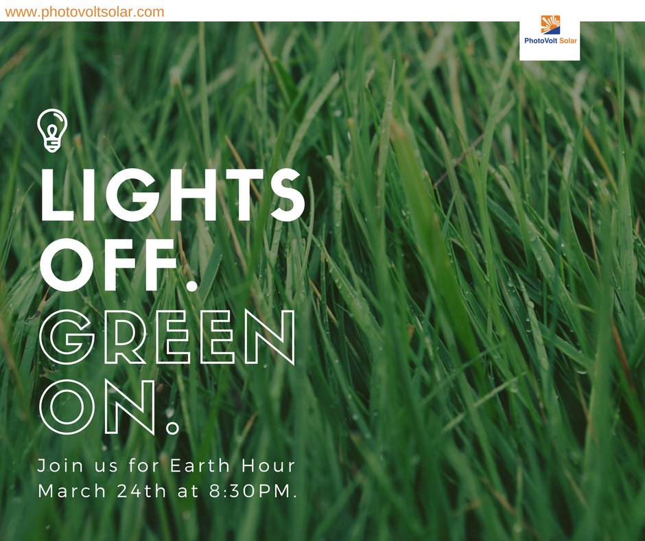 PhotoVoltSolar_'s tweet photo. #EARTHHOUR
Don't forget to turn off the lights and participate in the Earth Hour 2018 at 8:30 PM.

#EarthHourIndia #connect2earth #EarthHour2018 #Connect2Earth #Solar #PhotovoltSolar https://t.co/Z0Fqc556T9