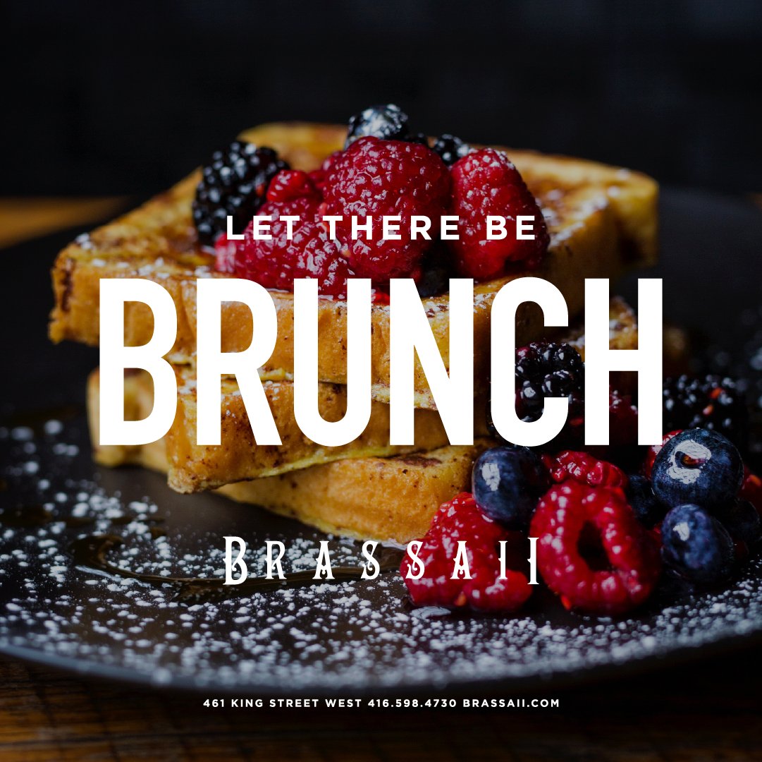 Join us for the official launch of our new Brunch menu TODAY!  Try some delicious twists on your favourite brunch dishes!

#brunch #launch #official #kingwest #foodie #foodporn #delish #getinmybelly #toronto